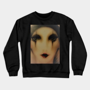 SOFT FOCUS CIRCUS PIERROT Crewneck Sweatshirt